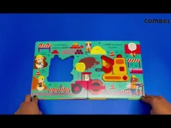Combel La excavadora ruidosa*Niños Libros Musicales Y Con Sonido|Libros Manipulativos