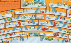 Usborne Laberinto de espias*Niños Libros Pasatiempos Para Niños Y Niñas