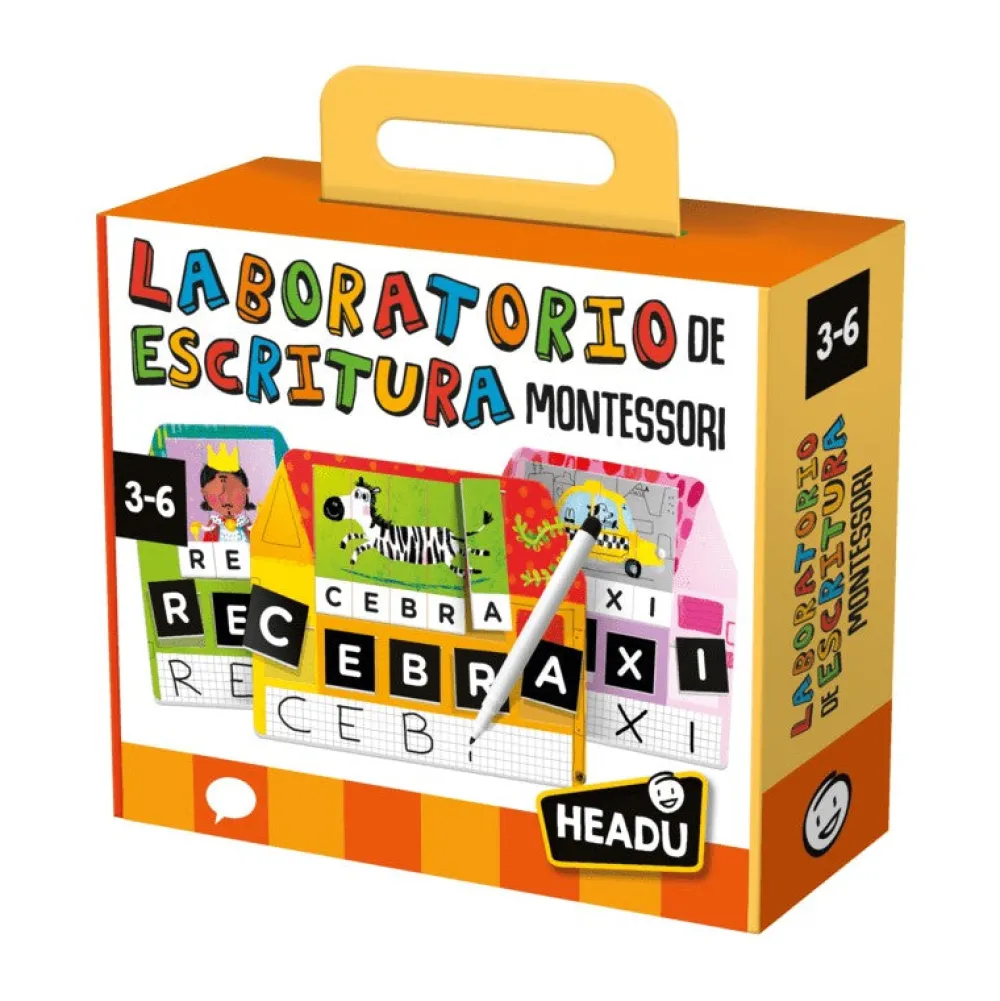 Headu Laboratorio de escritura Montessori ·*Niños Ludilo|Juegos De Mesa De Viaje