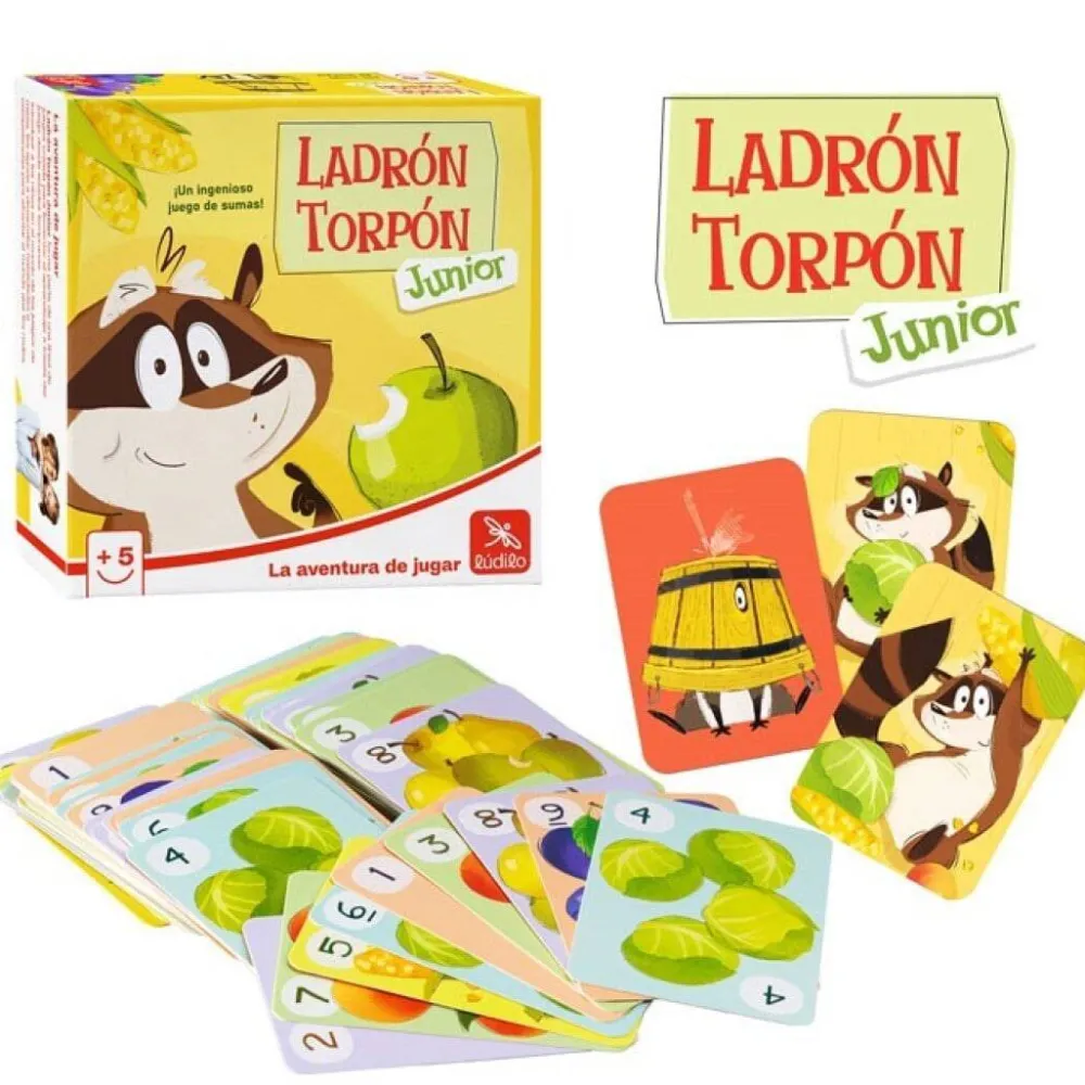 Ludilo Ladrón Torpón Jr. ·*Niños Ludilo|Juegos De Mesa De Viaje