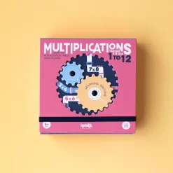 Londji Learn&Fun – Multiplications ·*Niños Juegos De Mesa De Viaje|Juegos De Mesa Competitivos