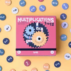 Londji Learn&Fun – Multiplications ·*Niños Juegos De Mesa De Viaje|Juegos De Mesa Competitivos