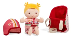 Lilliputiens Lena muñeca y asiento de bicicleta ·*Niños Timbre De Bicicleta Infantil|Patinetes De 3 Ruedas Infantiles