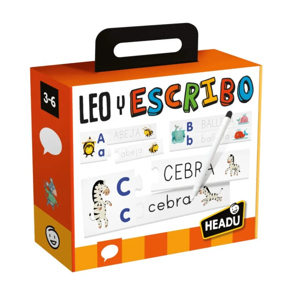 Headu Leo y Escribo ·*Niños Ludilo|Juegos De Mesa De Viaje
