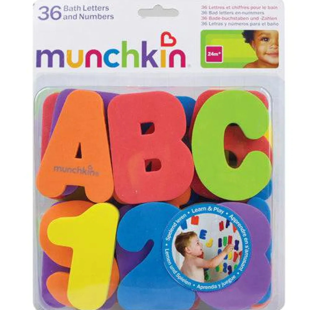 Munchkin Letras y Números para el Baño ·*Niños Juguetes De Baño