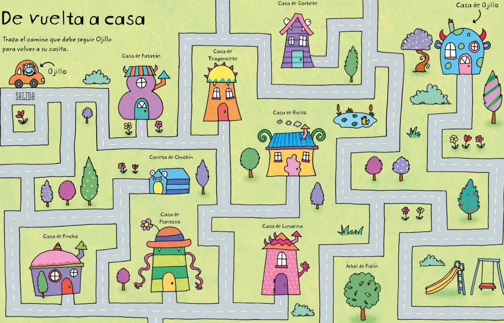 Usborne Libro Pizarra · Practico los trazos*Niños Libros Pizarra De Usborne|Juegos De Viaje