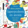 Usborne Libro Pizarra · Superpoderes en Acción*Niños Libros Pizarra De Usborne|Juegos De Viaje