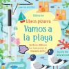 Usborne Libro Pizarra · Vamos a la playa*Niños Libros Pizarra De Usborne|Juegos De Viaje