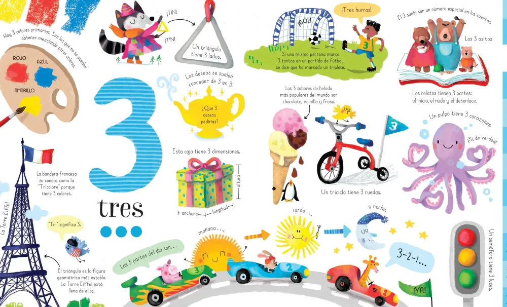 Usborne Libro Puzzle · Los números*Niños Puzzles 24 Piezas|Puzzles Con Libro