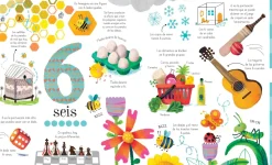 Usborne Libro Puzzle · Los números*Niños Puzzles 24 Piezas|Puzzles Con Libro