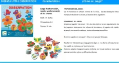 Djeco Little Observation ·*Niños Djeco|Juegos De Mesa Competitivos