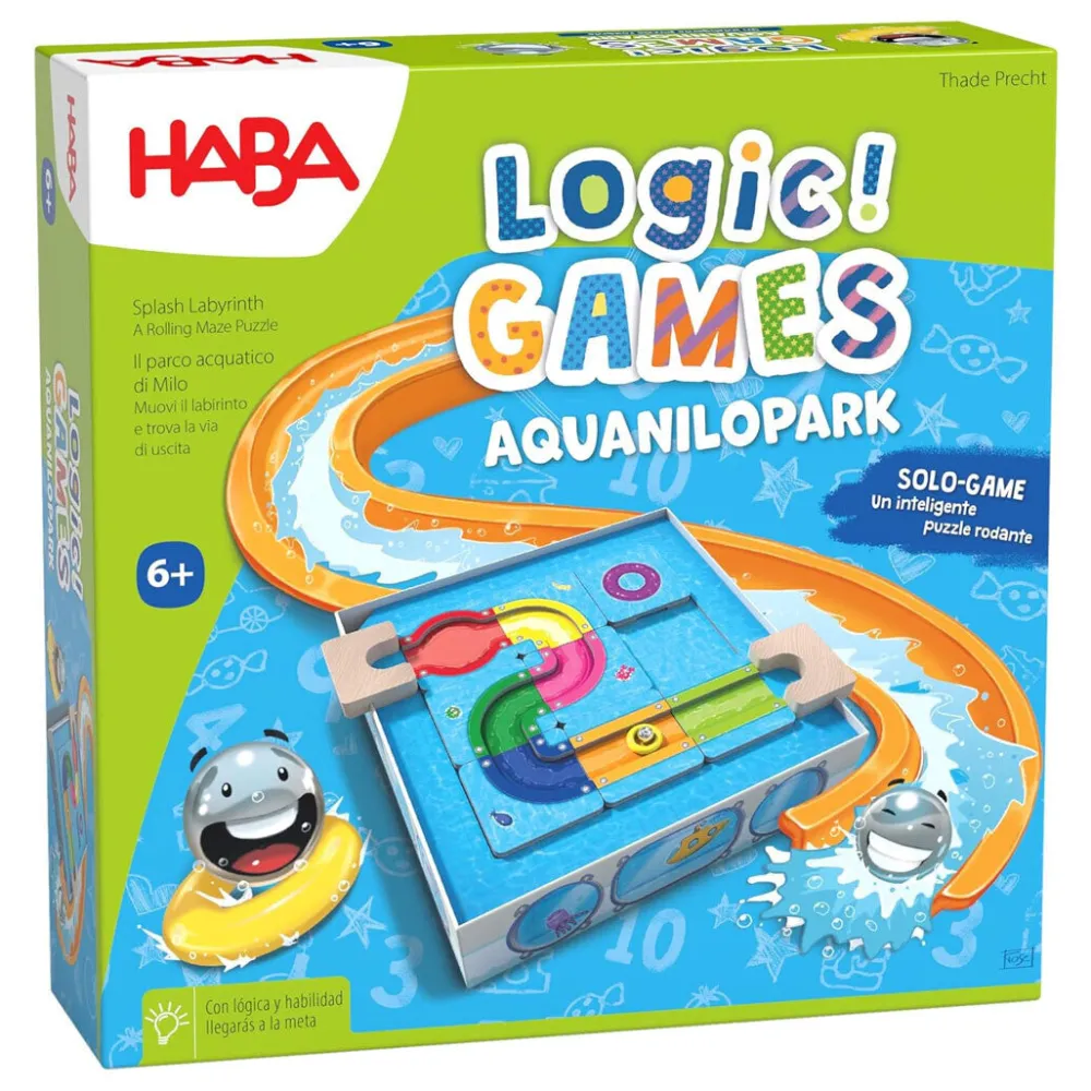 HABA Logic Case AquaNiloPark 6 años ·*Niños Juegos Haba|Juegos De Lógica