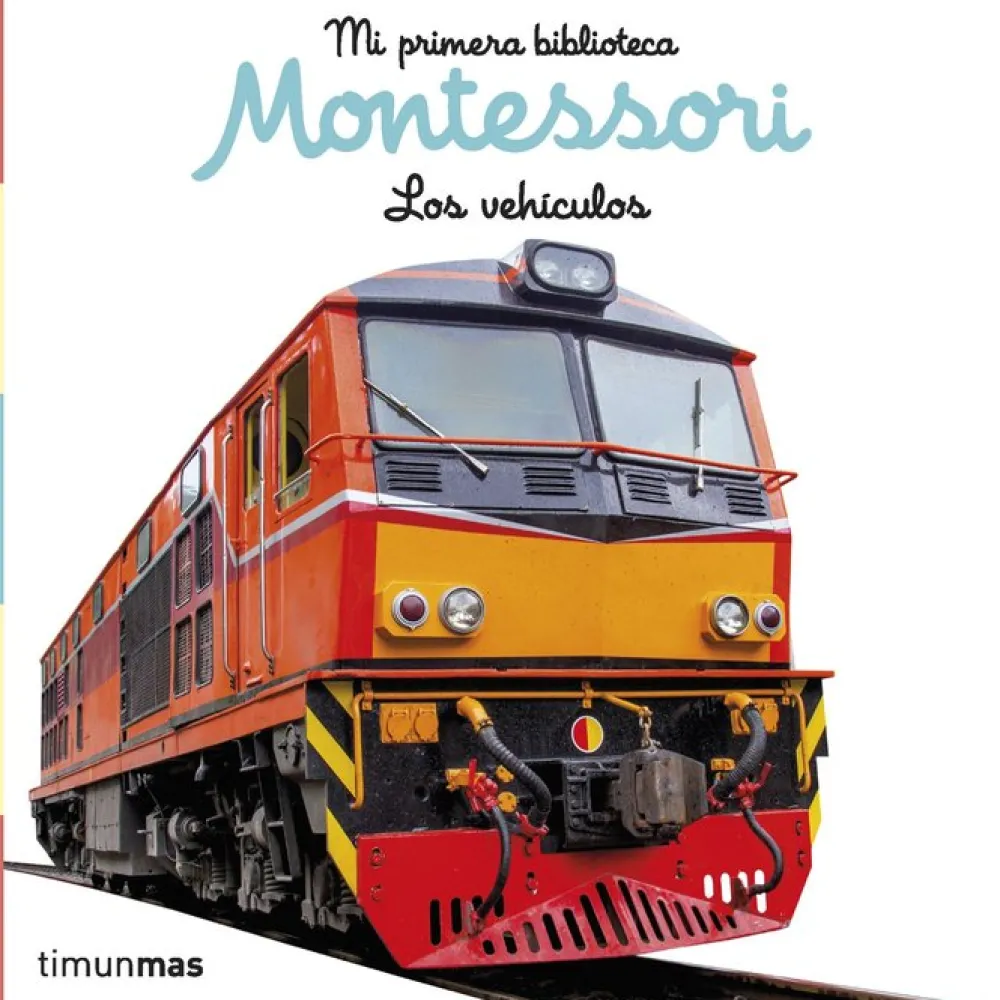 Timun Mas Los vehículos-Mi primera biblioteca Montessori* Timun Mas|Libros De Cartoné
