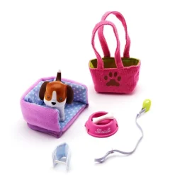 Lottie Dolls Lottie · Accesorios para el perro Beagle*Niños Muñecas Lottie