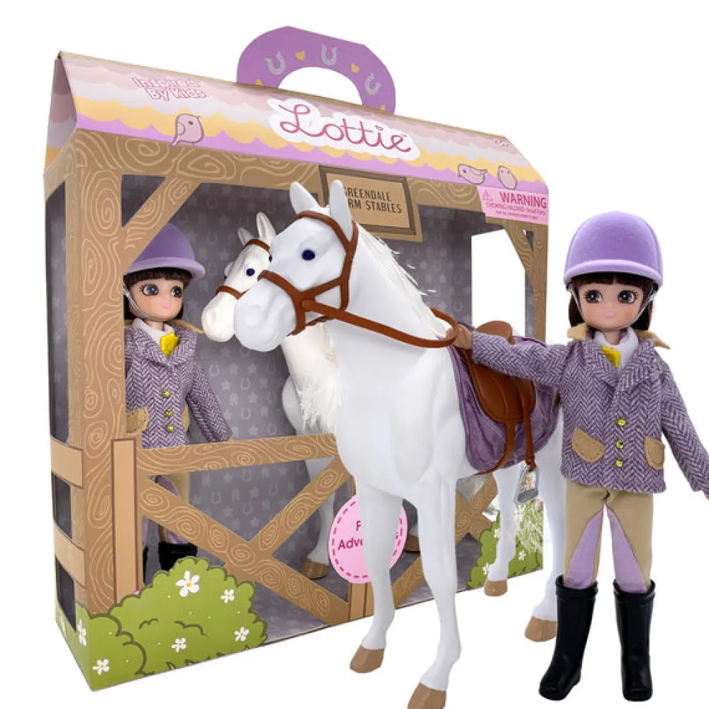 Lottie Dolls Lottie y el Pony blanco*Niños Muñecas Lottie