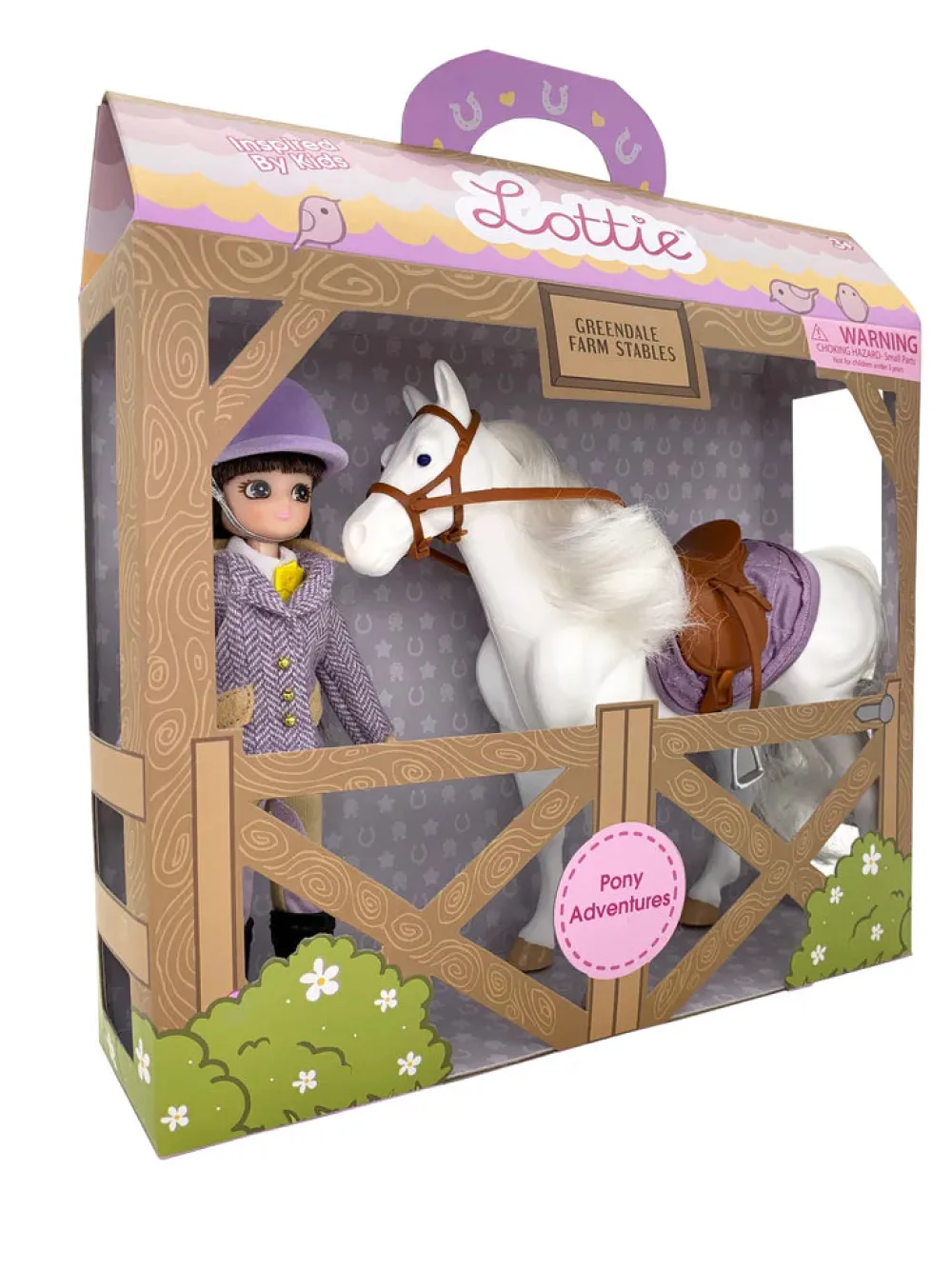 Lottie Dolls Lottie y el Pony blanco*Niños Muñecas Lottie