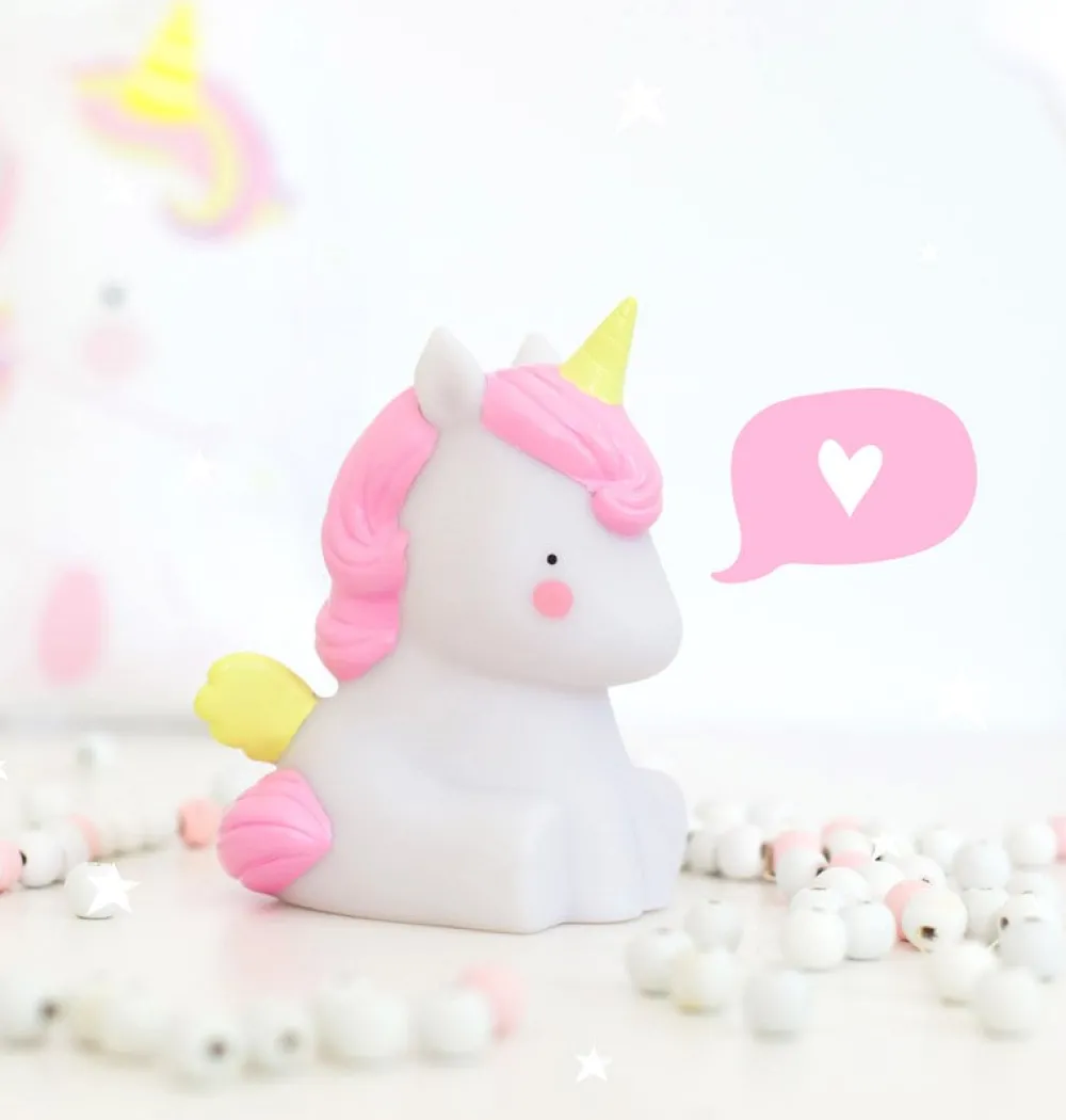 A Little Lovely Company Luz de compañía Unicornio* Mini Luces Y Lámparas De Noche