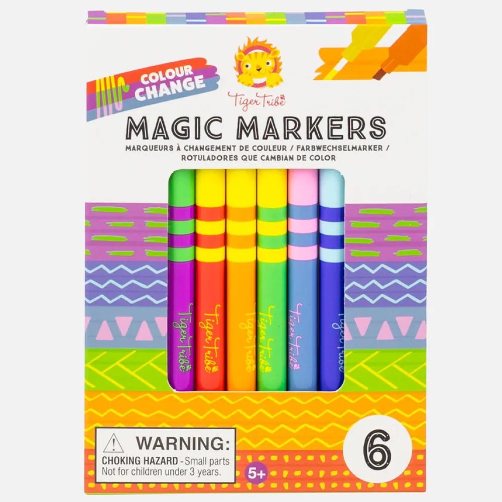 Tiger Tribe Magic Marker Colour Change ·*Niños Pinturas
