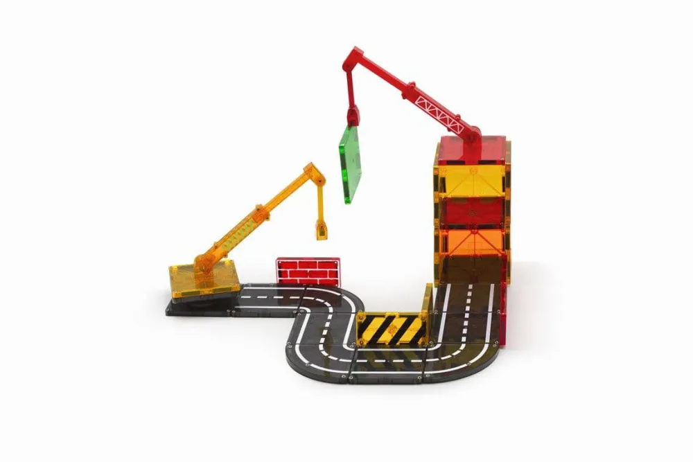 Magna Tiles Magna-T Construction Set 32 piezas*Niños Construcciones Magnéticas