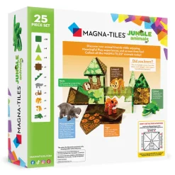Magna Tiles Magna-T Jungle Animals Set 25 piezas*Niños Construcciones Magnéticas