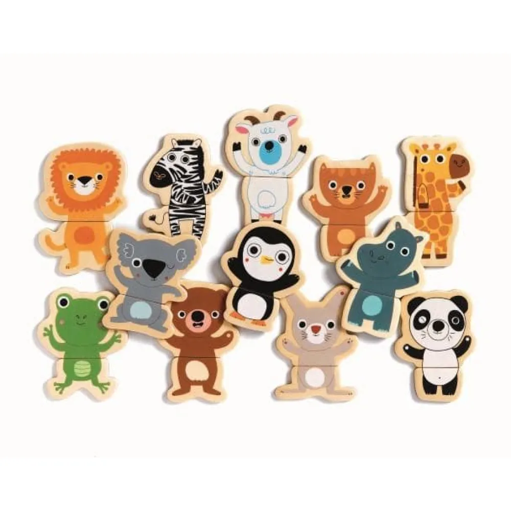 Djeco Magnéticos Coucou ·*Niños Puzzles Djeco|Puzzles De Animales