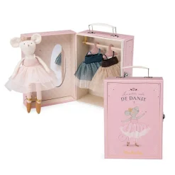 Moulin Roty Maletín ratita bailarina y sus tutús ·*Niños Muñecos Bebés