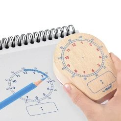 Akros Maxi sello ¿Qué hora es?*Niños Kit De Manualidades|Juguetes Y Juegos Motricidad Fina