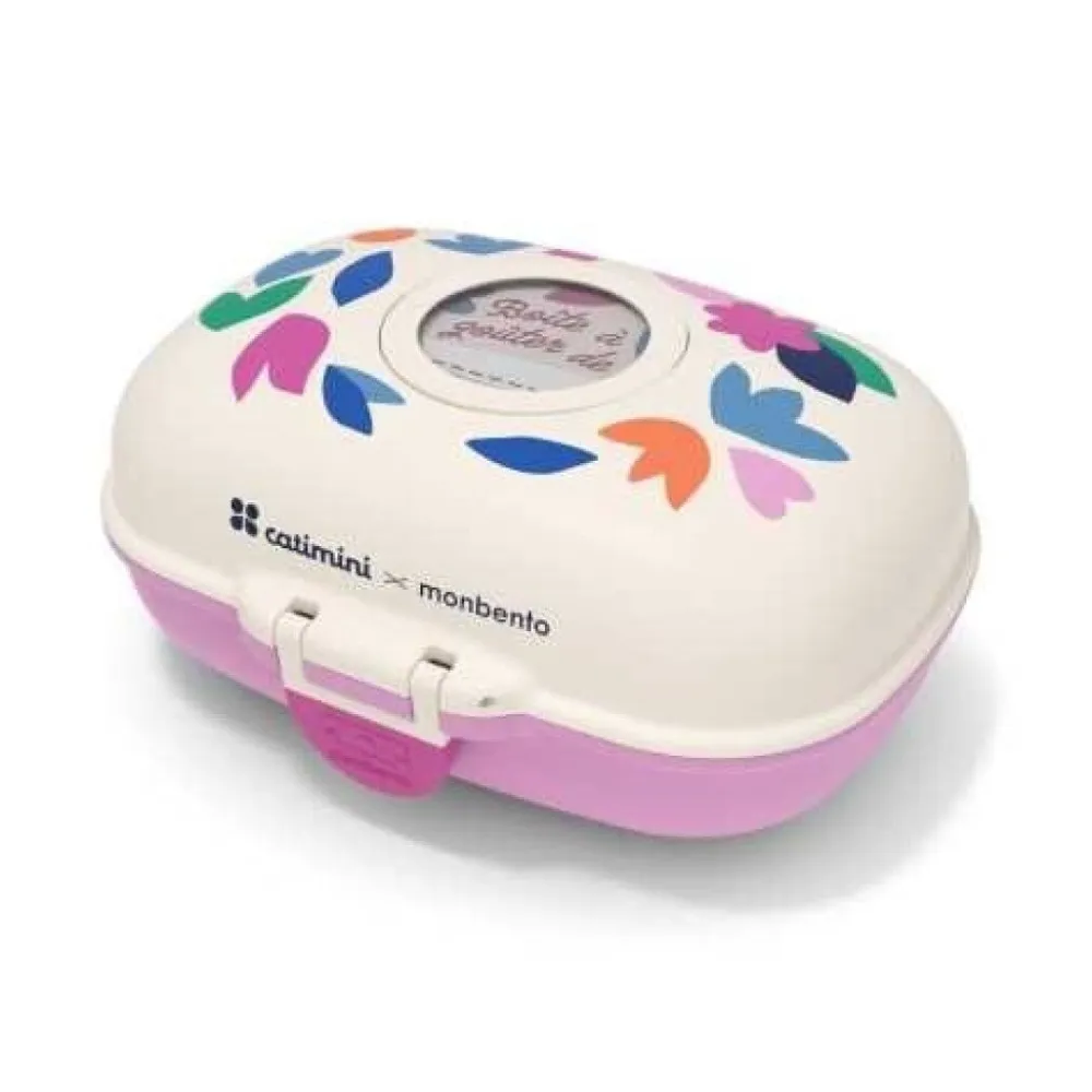 Monbento MB Gram Catimini Cream Pink* Cajas De Almuerzo Infantil·Con Compartimentos