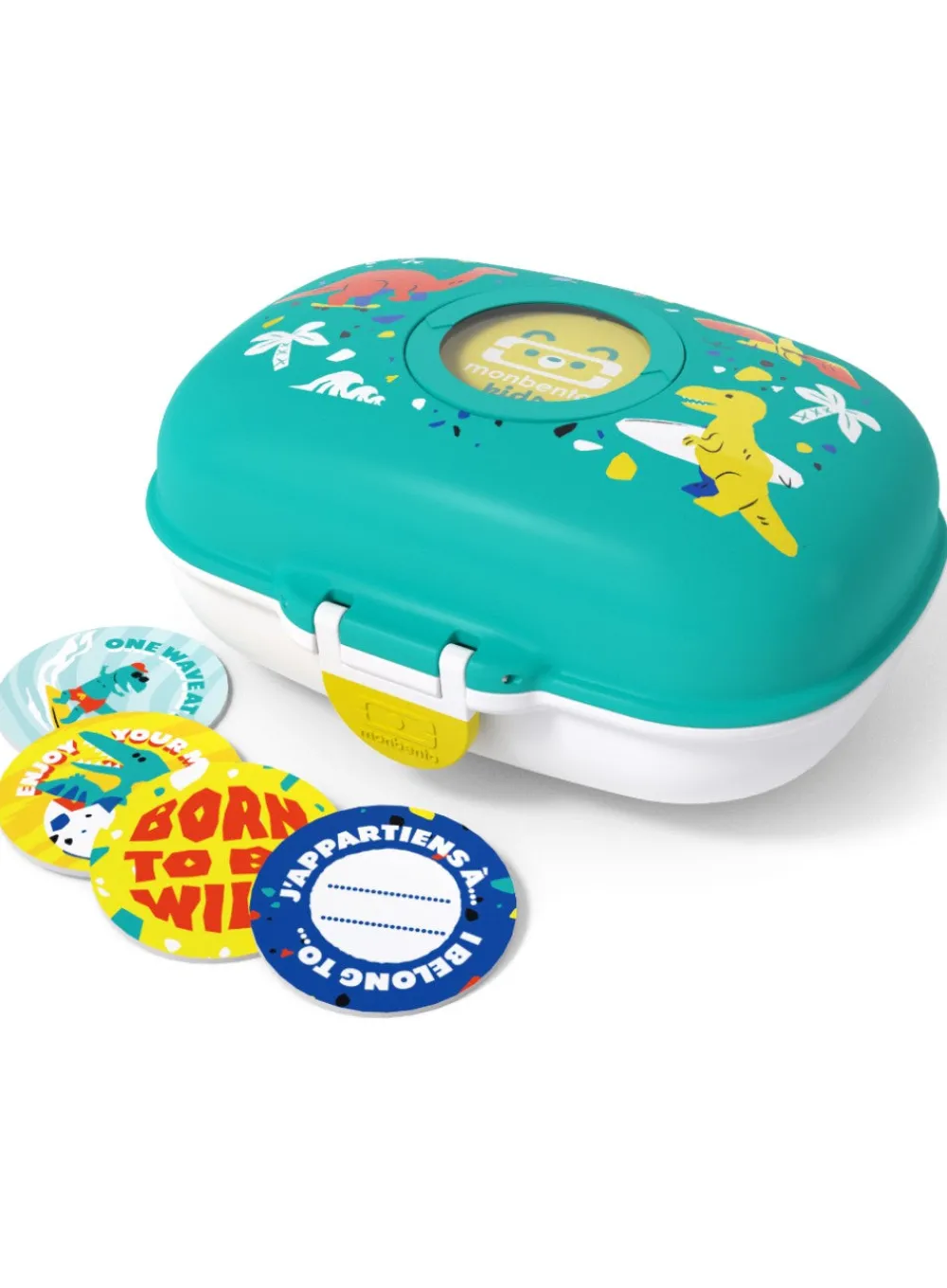 Monbento MB Gram Dinos* Cajas De Almuerzo Infantil·Con Compartimentos