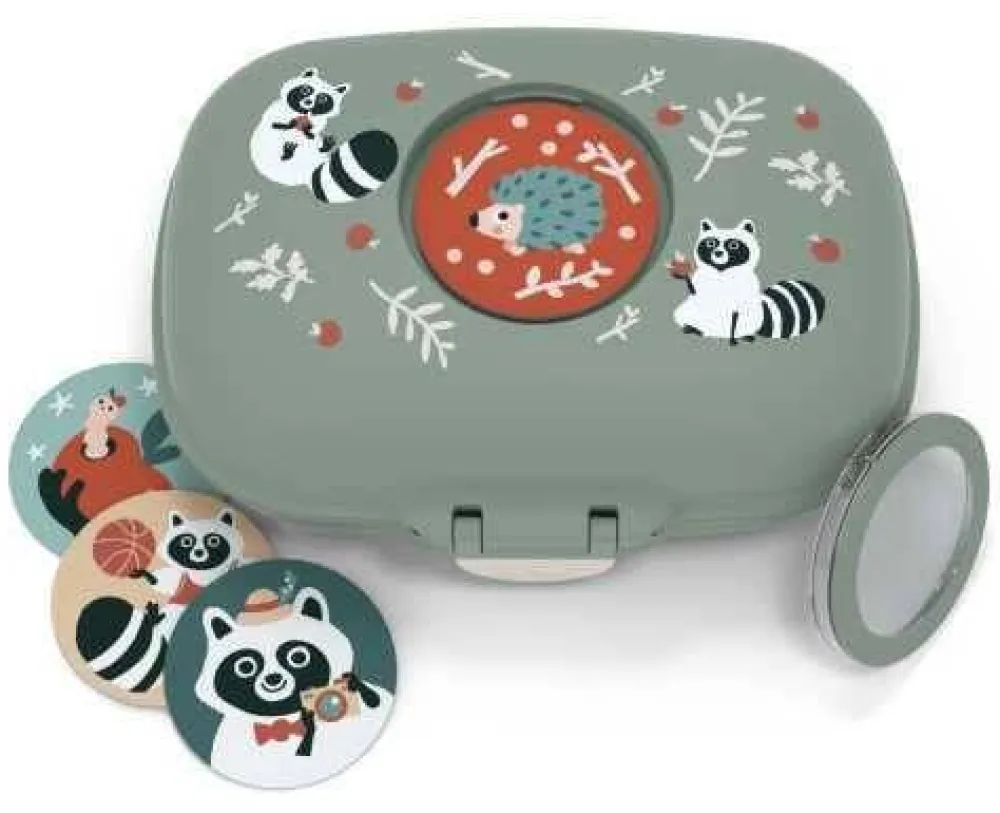 Monbento MB Gram Mapache* Cajas De Almuerzo Infantil·Con Compartimentos