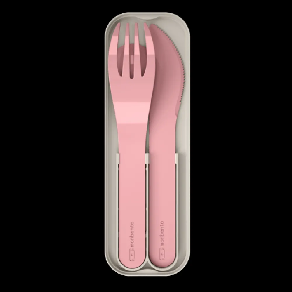Monbento MB Pocket Color Rosa Blush* Cajas De Almuerzo Infantil·Con Compartimentos|Cajas De Almuerzo Infantil·Sin Compartimentos