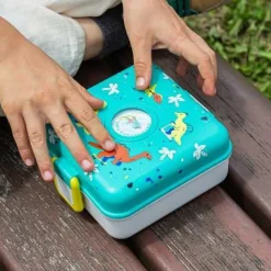 Monbento MB Snaky Dinos* Cajas De Almuerzo Infantil·Con Compartimentos