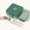 Monbento MB Snaky Green Forest* Cajas De Almuerzo Infantil·Con Compartimentos