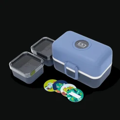 Monbento MB Tresor Azul Infinity* Cajas De Almuerzo Infantil·Con Compartimentos