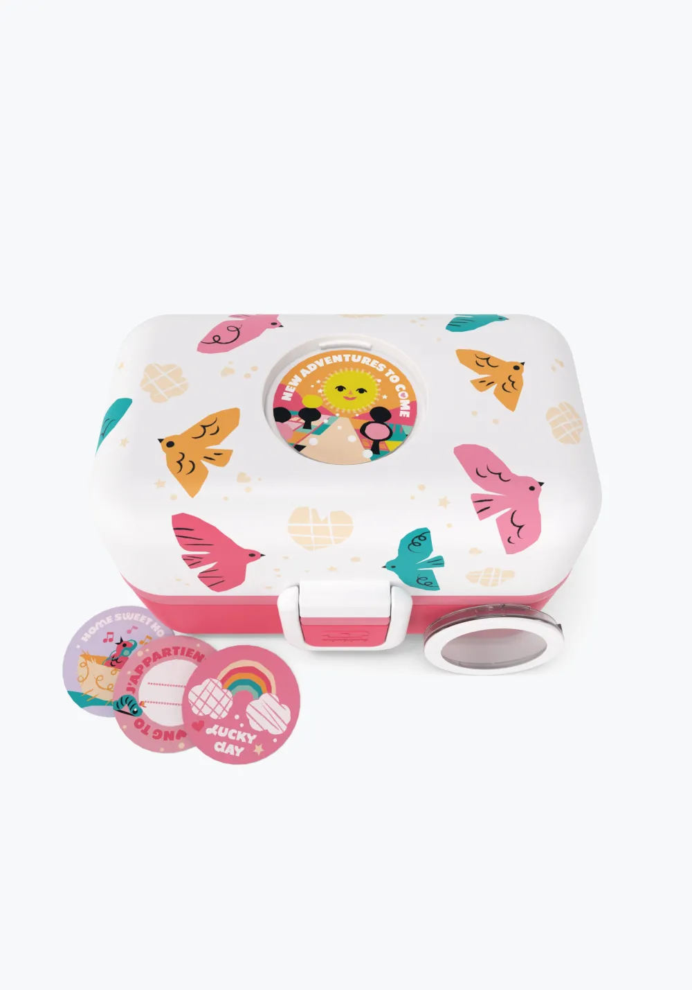 Monbento MB Tresor Birds* Cajas De Almuerzo Infantil·Con Compartimentos