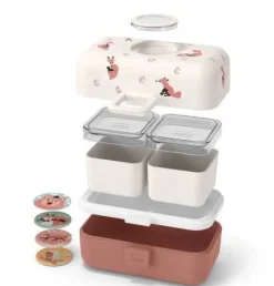 Monbento MB Tresor Fox* Cajas De Almuerzo Infantil·Con Compartimentos