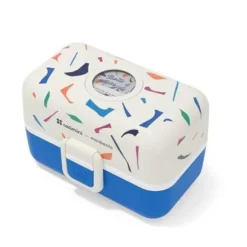Monbento MB Tresor Fox Catimini Blue Terrazo* Cajas De Almuerzo Infantil·Con Compartimentos