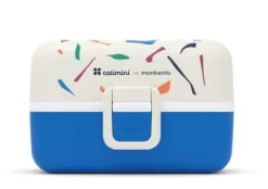 Monbento MB Tresor Fox Catimini Blue Terrazo* Cajas De Almuerzo Infantil·Con Compartimentos