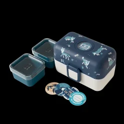 Monbento MB Tresor Wolf* Cajas De Almuerzo Infantil·Con Compartimentos