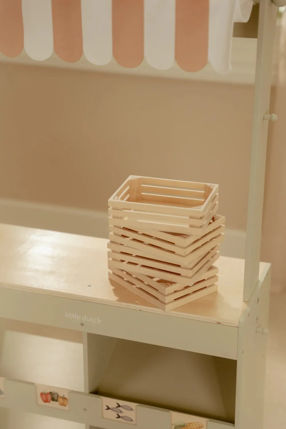 Little Dutch Mercado FSC ·*Niños Cocinas De Madera Y Accesorios Juguete|Juguetes Waldorf