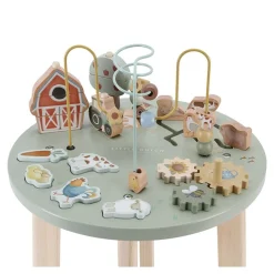 Little Dutch Mesa de actividades Pequeña granja FSC ·*Niños Juguetes De Madera Para Niños|Juguetes Y Juegos Motricidad Fina