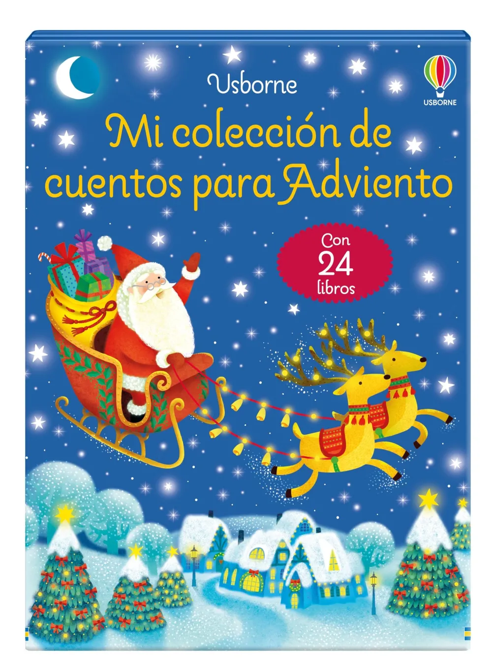 Usborne Mi colección de cuentos para adviento 2*Niños Libros De Navidad Para Niños|Álbumes Ilustrados Infantiles