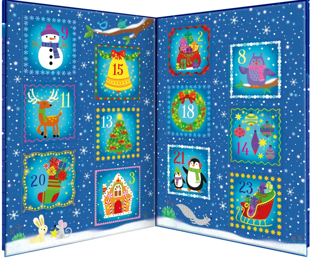 Usborne Mi colección de cuentos para adviento 2*Niños Libros De Navidad Para Niños|Álbumes Ilustrados Infantiles