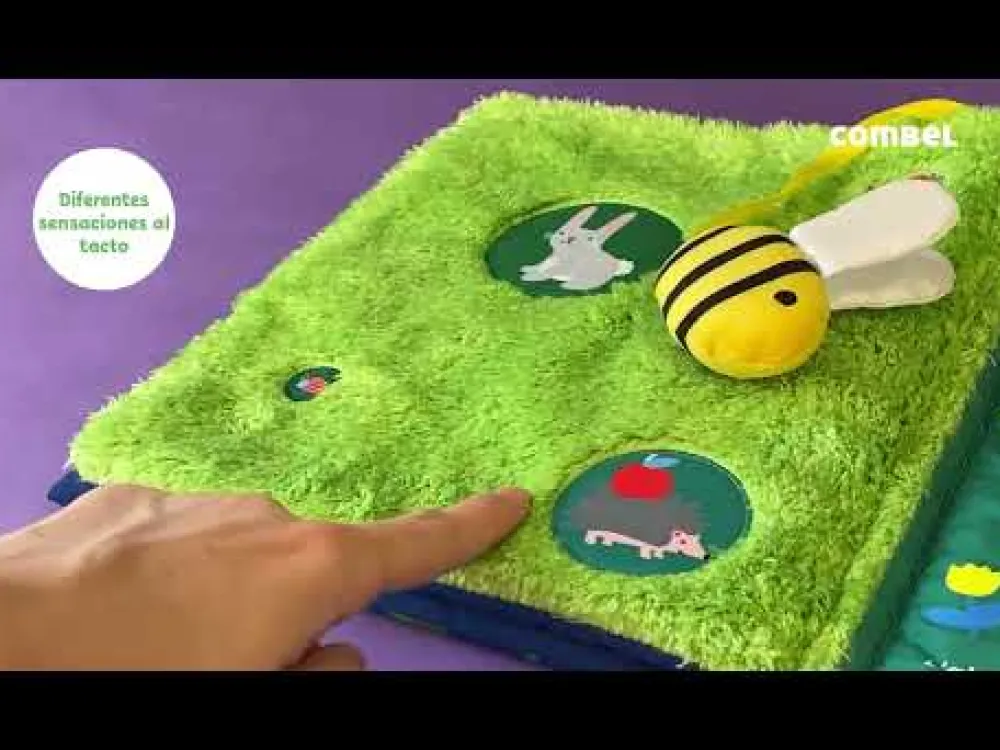Combel Mi gran libro de texturas*Niños Libros Con Solapas|Libros Manipulativos