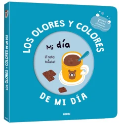 Auzou Mi libro de olores y colores · Los Olores y Colores de Mi Día*Niños Libros Con Solapas|Libros De Olores
