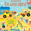 Usborne Mi pequeño libro de pegatinas · En una obra* Libros De Pegatinas