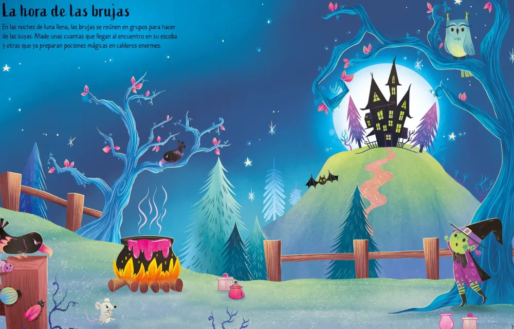 Usborne Mi pequeño libro de pegatinas · No me dais miedo*Niños Libros De Pegatinas|Libros De Halloween Para Niños