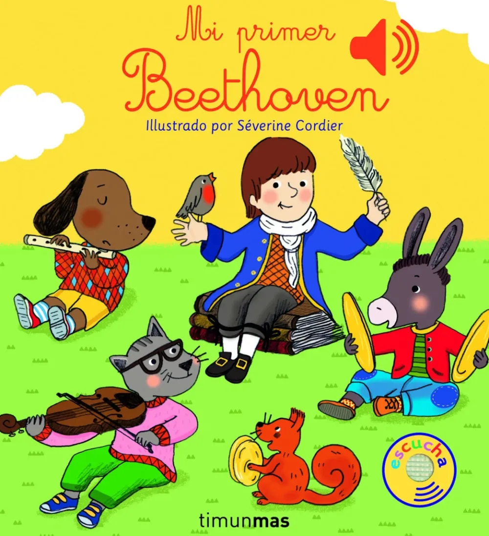 Timun Mas Mi primer Beethoven*Niños Libros Musicales Y Con Sonido|Timun Mas
