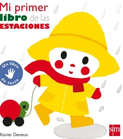 Vicens Vives Mi primer libro de las estaciones*Niños Libros De Texturas Para Bebés|Libros Manipulativos