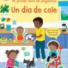 Usborne Mi primer libro de pegatinas · Un día en el cole* Libros De Pegatinas